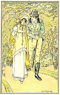 American Reproduction of 1898 C.E. Brock illustration of Emma
